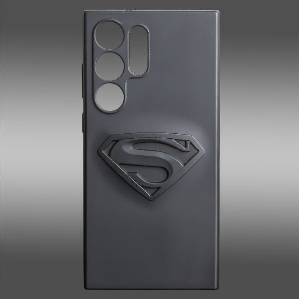 Superhero-S Engraved silicon Case for Samsung S23 ULTRA