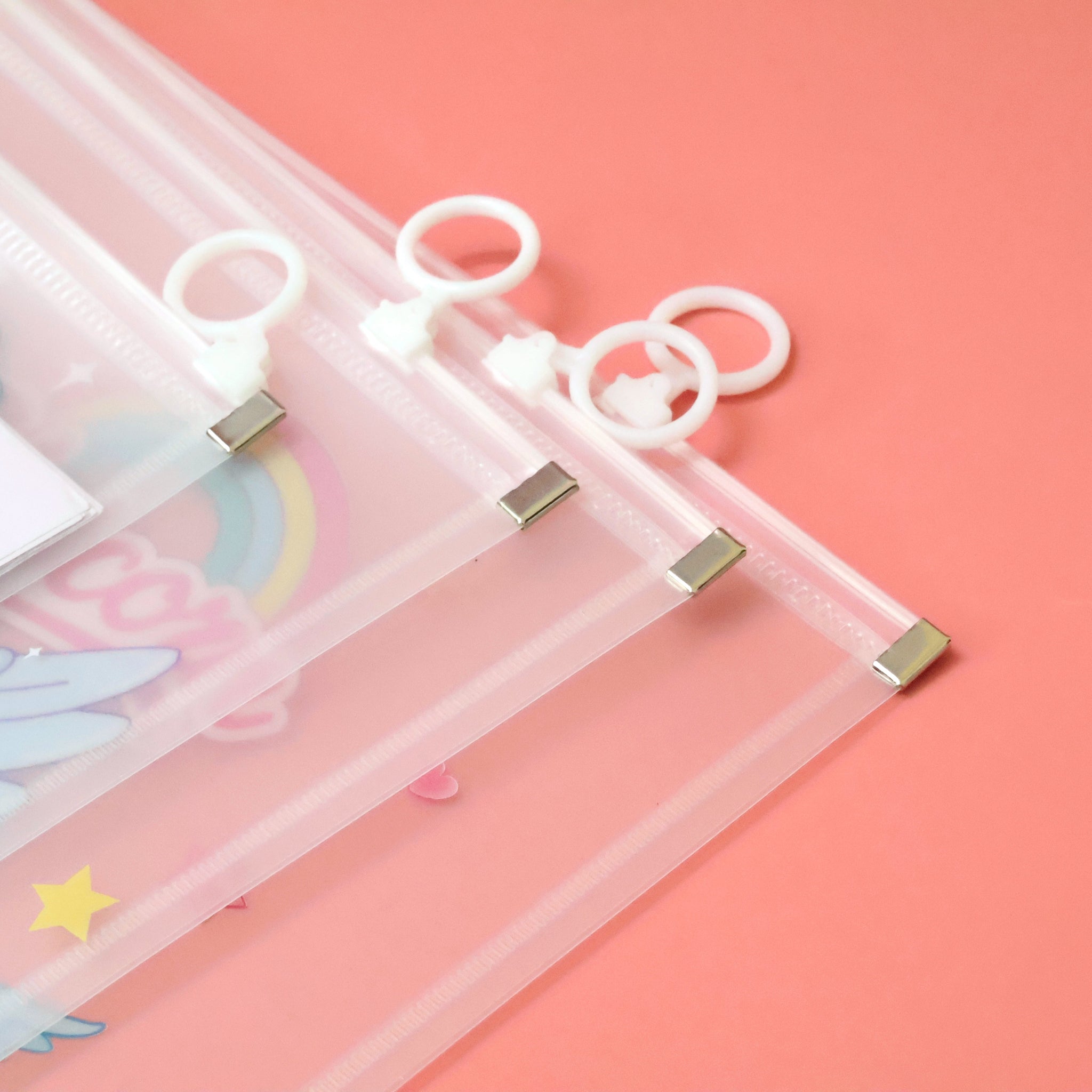 Rainbow Unicorn A4 Zipper File Folder