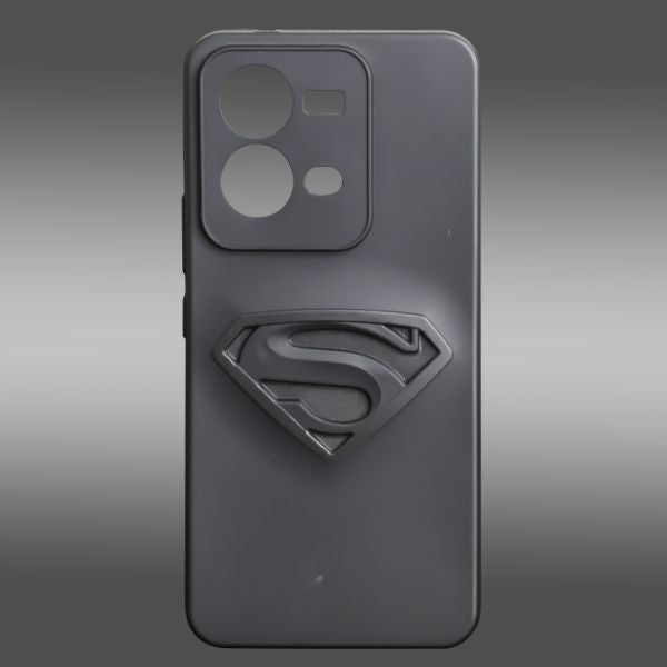 Superhero-S Engraved silicon Case for Vivo V25 5g