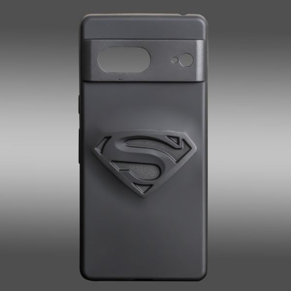 Superhero-S Engraved silicon Case for Google Pixel 7