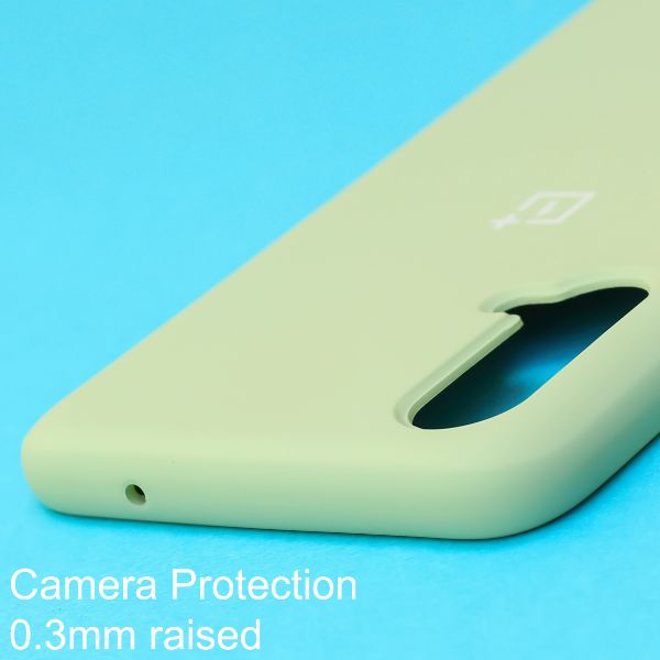 Light Green Original Silicone case for Oneplus Nord CE