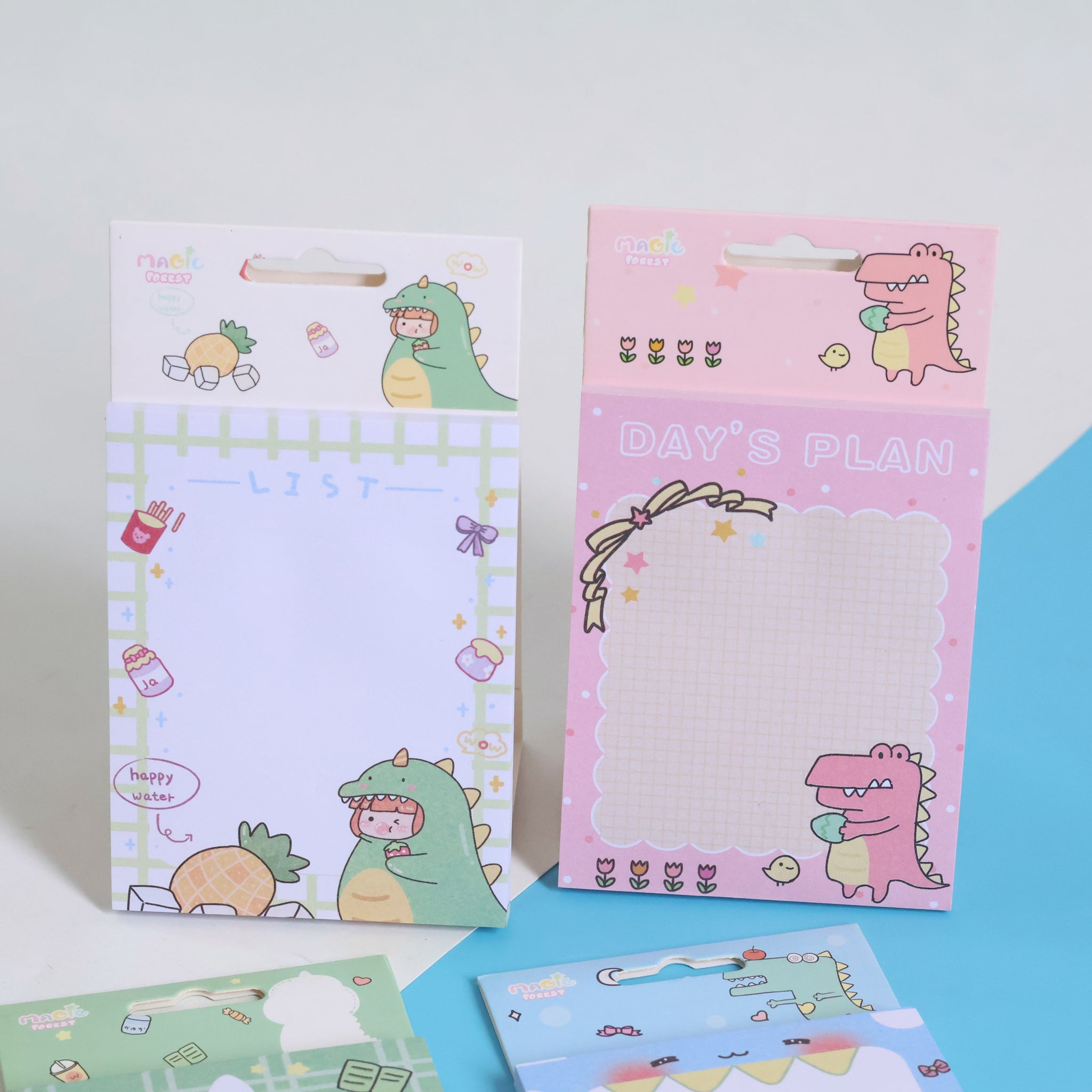 Cute Dino Sticky Notes