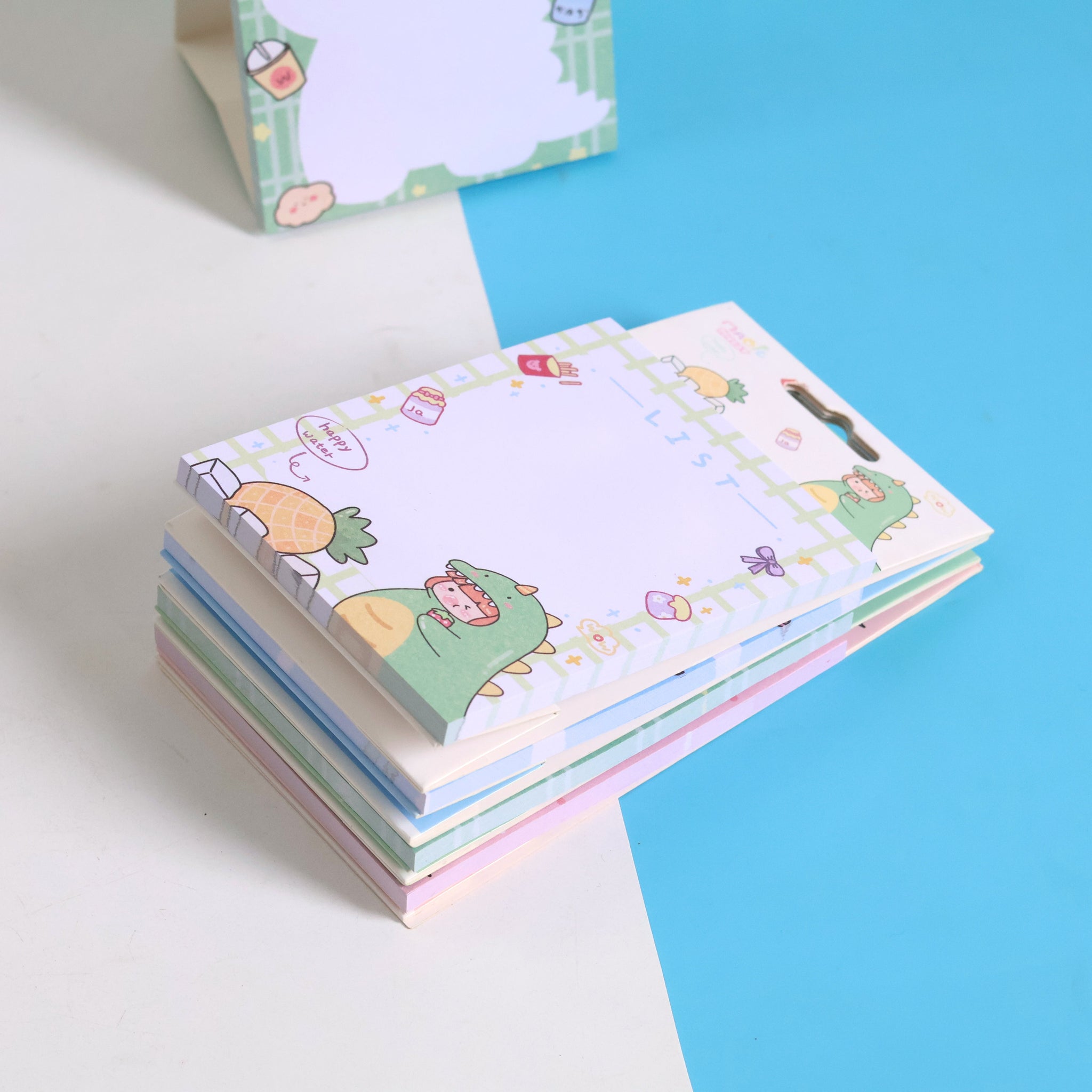 Cute Dino Sticky Notes