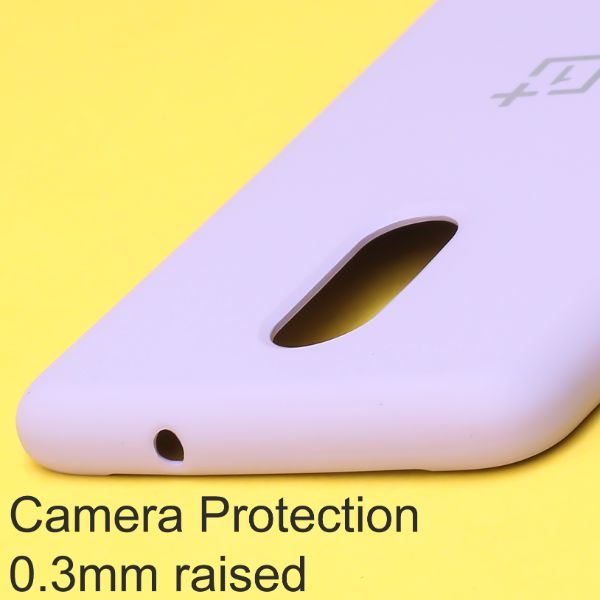 Purple Original Silicone case for Oneplus 7