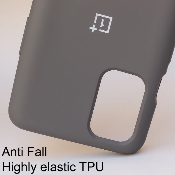 Grey Original Silicone case for Oneplus 9 Pro