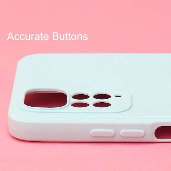 Light Blue Candy Silicone Case for Redmi Note 11