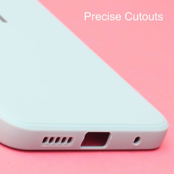 Light Blue Candy Silicone Case for Redmi Note 11