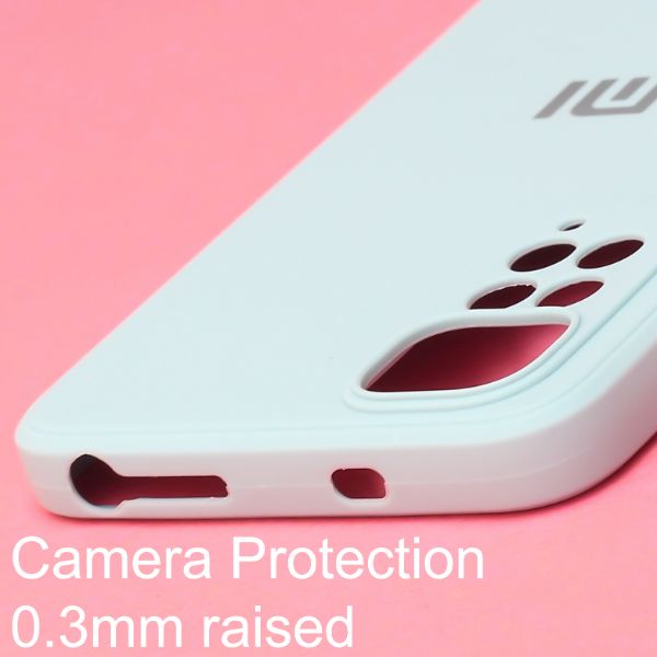 Light Blue Candy Silicone Case for Redmi Note 11