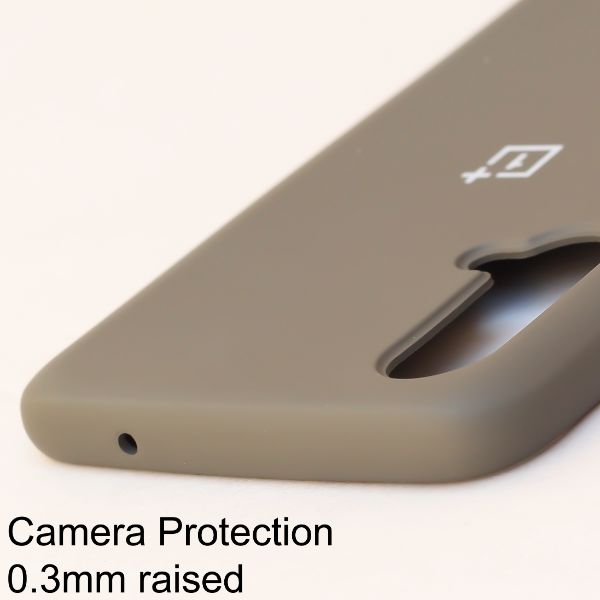 Grey Original Silicone case for Oneplus Nord CE