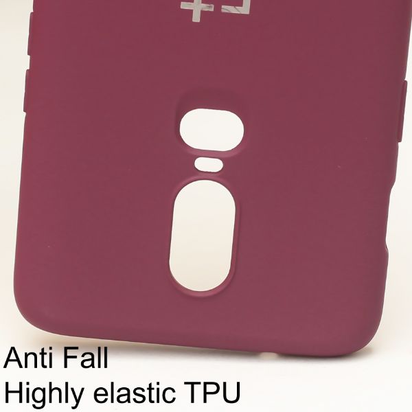 Mehroon Candy Silicone Case for Oneplus 6