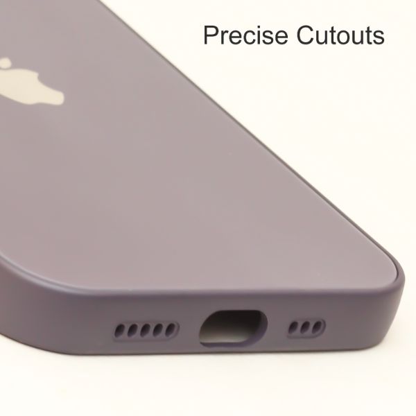 Deep Purple camera Safe mirror case for Apple Iphone 14 Plus