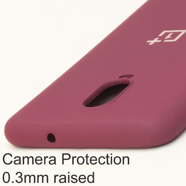 Mehroon Original Camera Silicone Case for Oneplus 6T