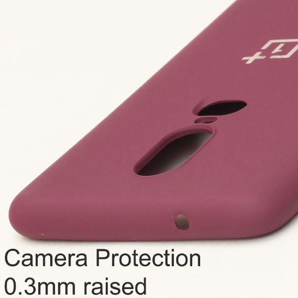 Mehroon Candy Silicone Case for Oneplus 6