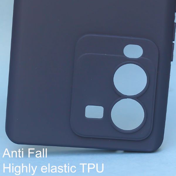 Dark Blue Spazy Silicone Case for Vivo V25 Pro