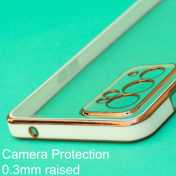 White Electroplated Transparent Case for Oneplus 9RT
