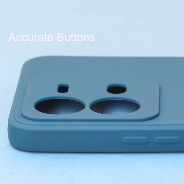 Cosmic Blue Candy Silicone Case for Vivo V25