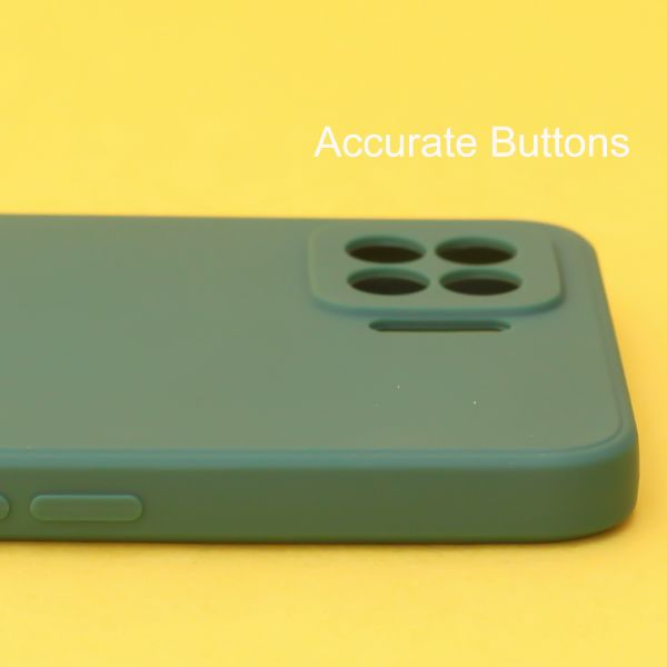 Dark Green Candy Silicone Case for Oppo F17