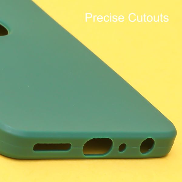 Dark Green Logo Cut Candy Silicone Case for Oneplus Nord CE 3 Lite 5G
