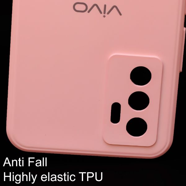 Peach Candy Silicone Case for Vivo V23e