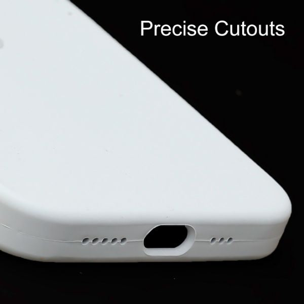 Light Grey Original Silicone case for Apple Iphone 14 Pro