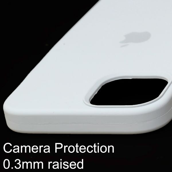 Light Grey Original Silicone case for Apple Iphone 12