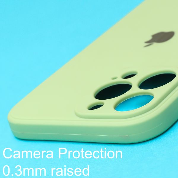 Light Green Candy Silicone Case for Apple Iphone 15 Pro Max