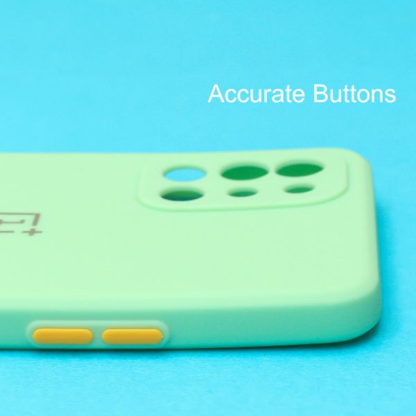 Light Green Candy Silicone Case for Oneplus 9R
