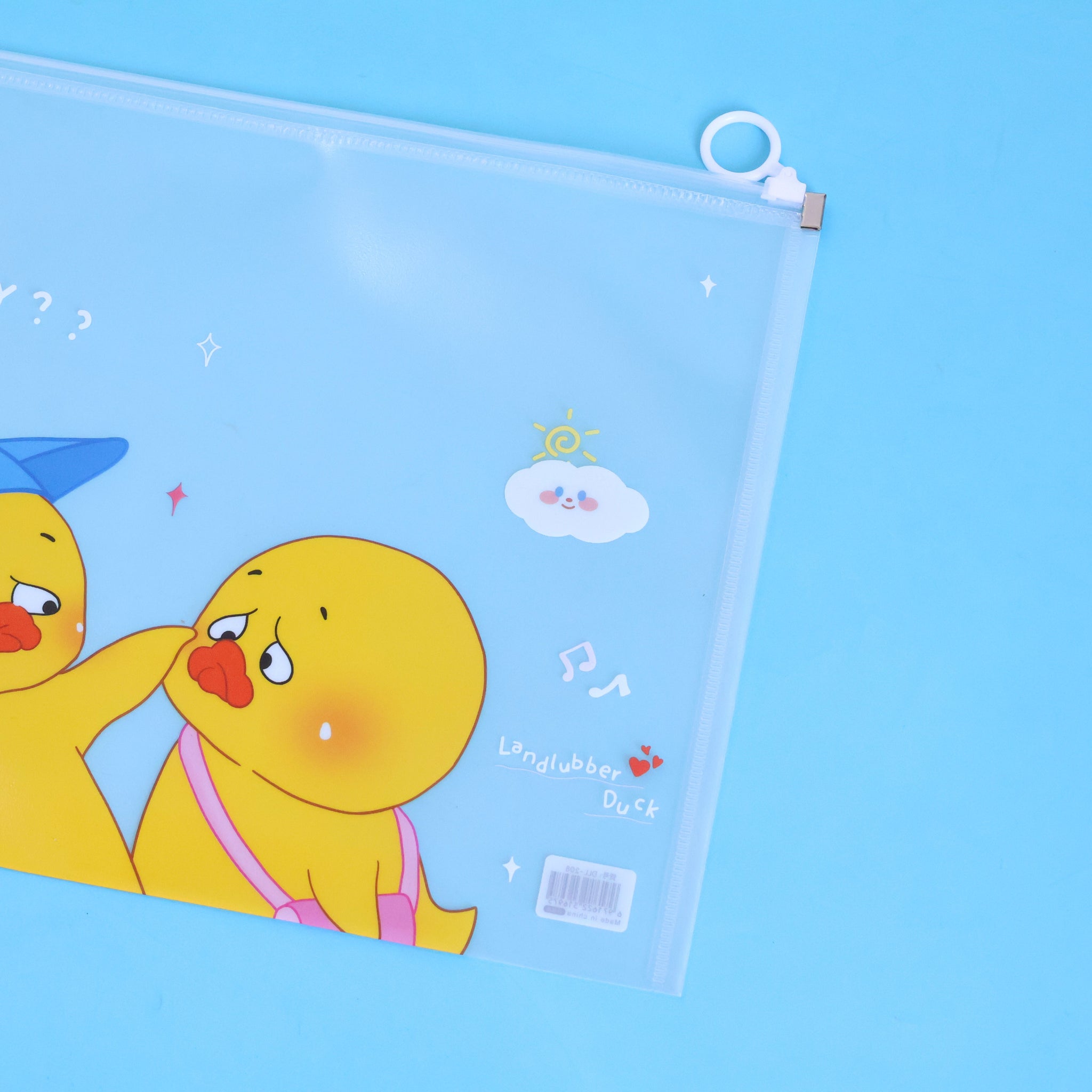 Duck A4 Zipper File Folder