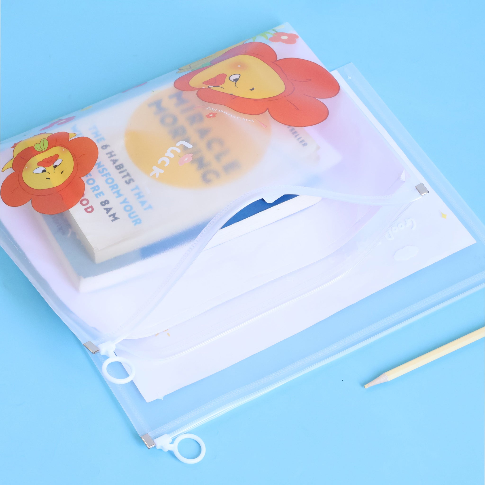 Duck A4 Zipper File Folder