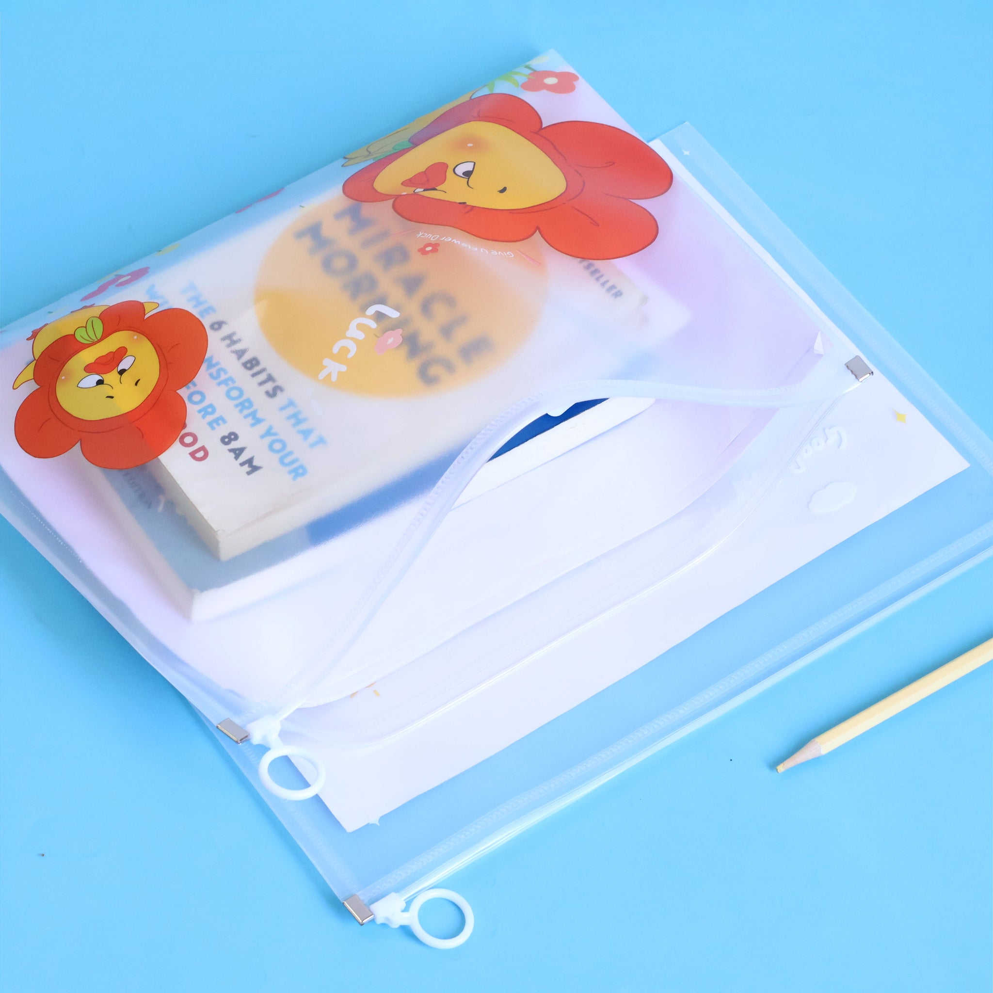 Duck A4 Zipper File Folder