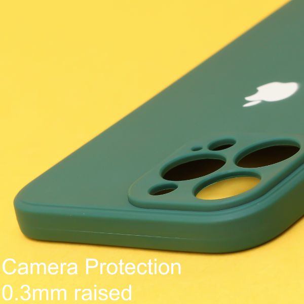 Dark Green Candy Silicone Case for Apple Iphone 15 Pro Max