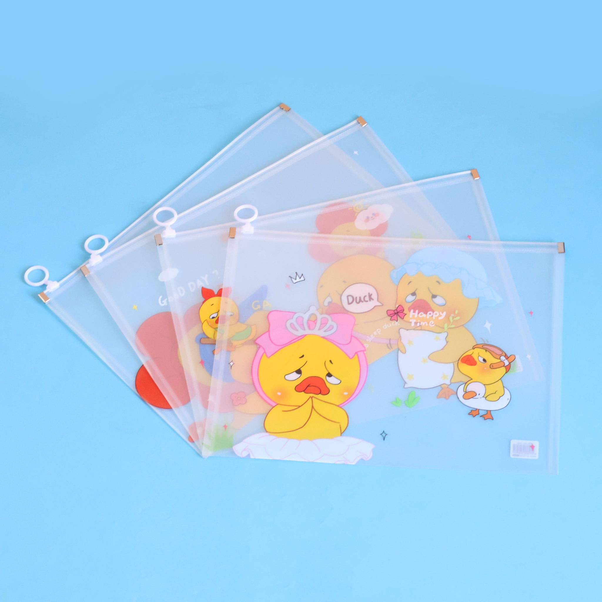 Duck A4 Zipper File Folder