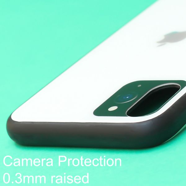 White Multi Camera Glass case for Apple iPhone X/Xs