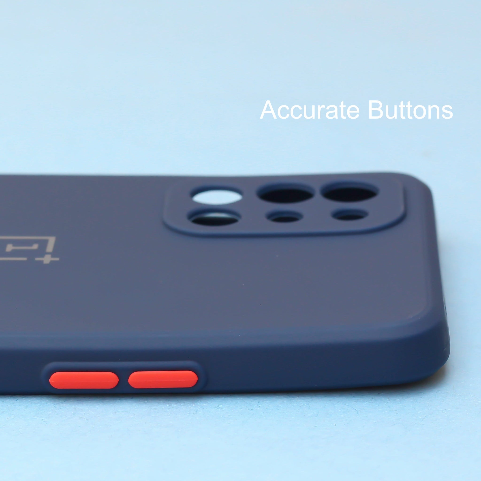 Dark Blue Candy Silicone case for Oneplus 9R