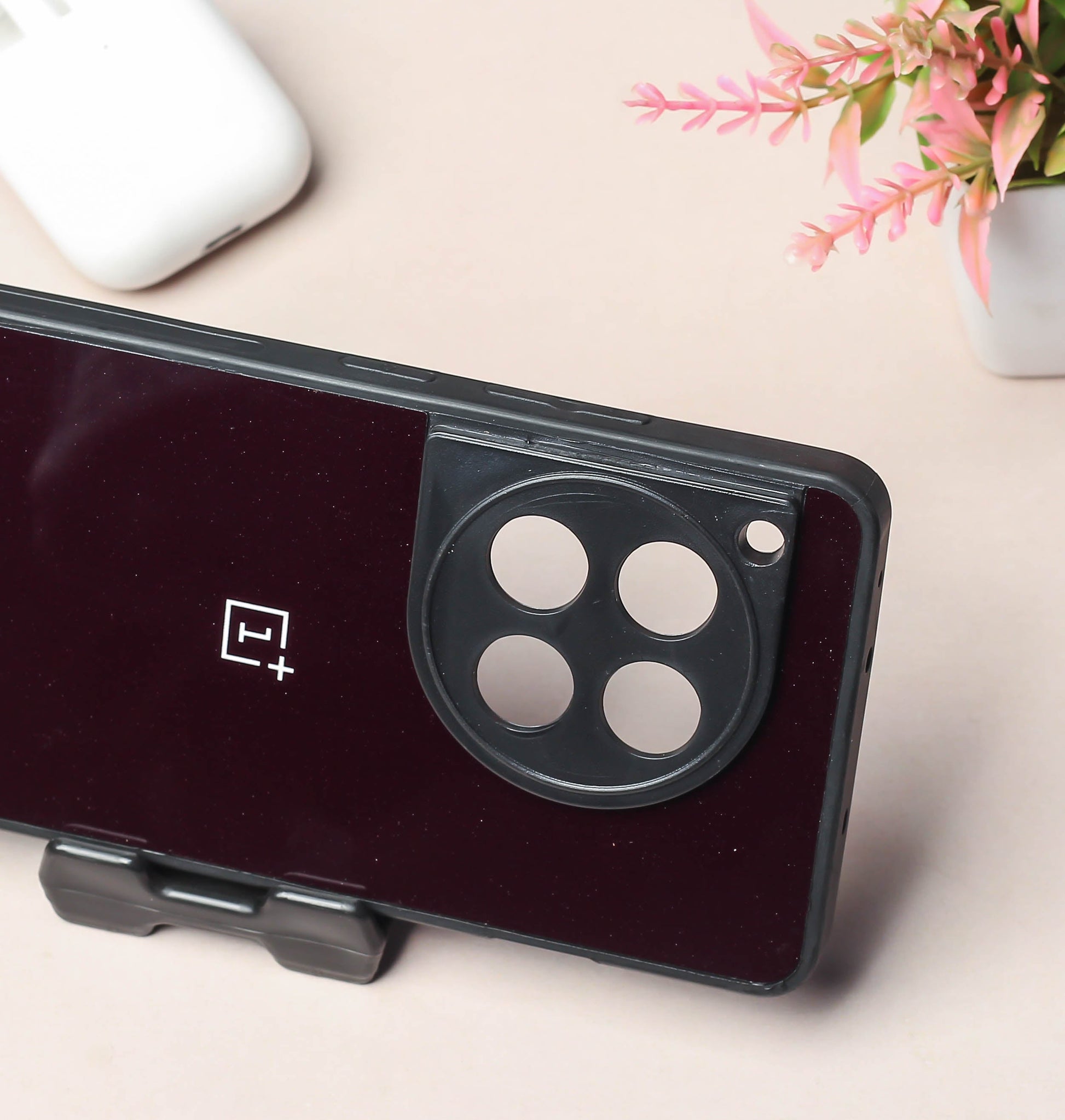 Black metal back case for OnePlus 11R