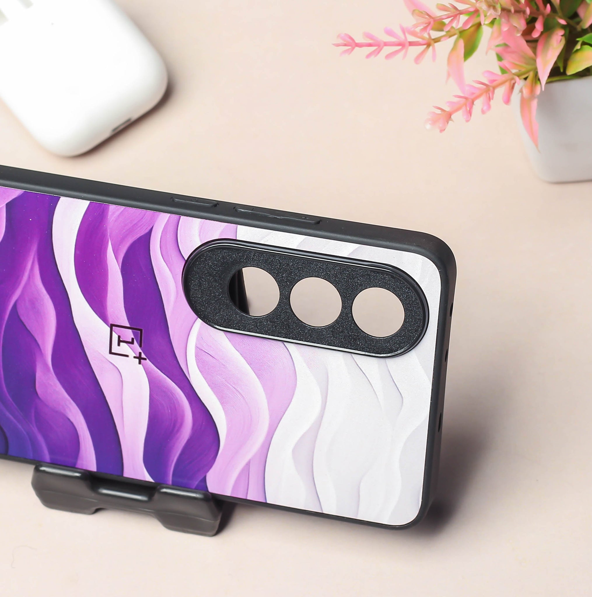 Purple Crest metal back case for OnePlus Nord CE 4