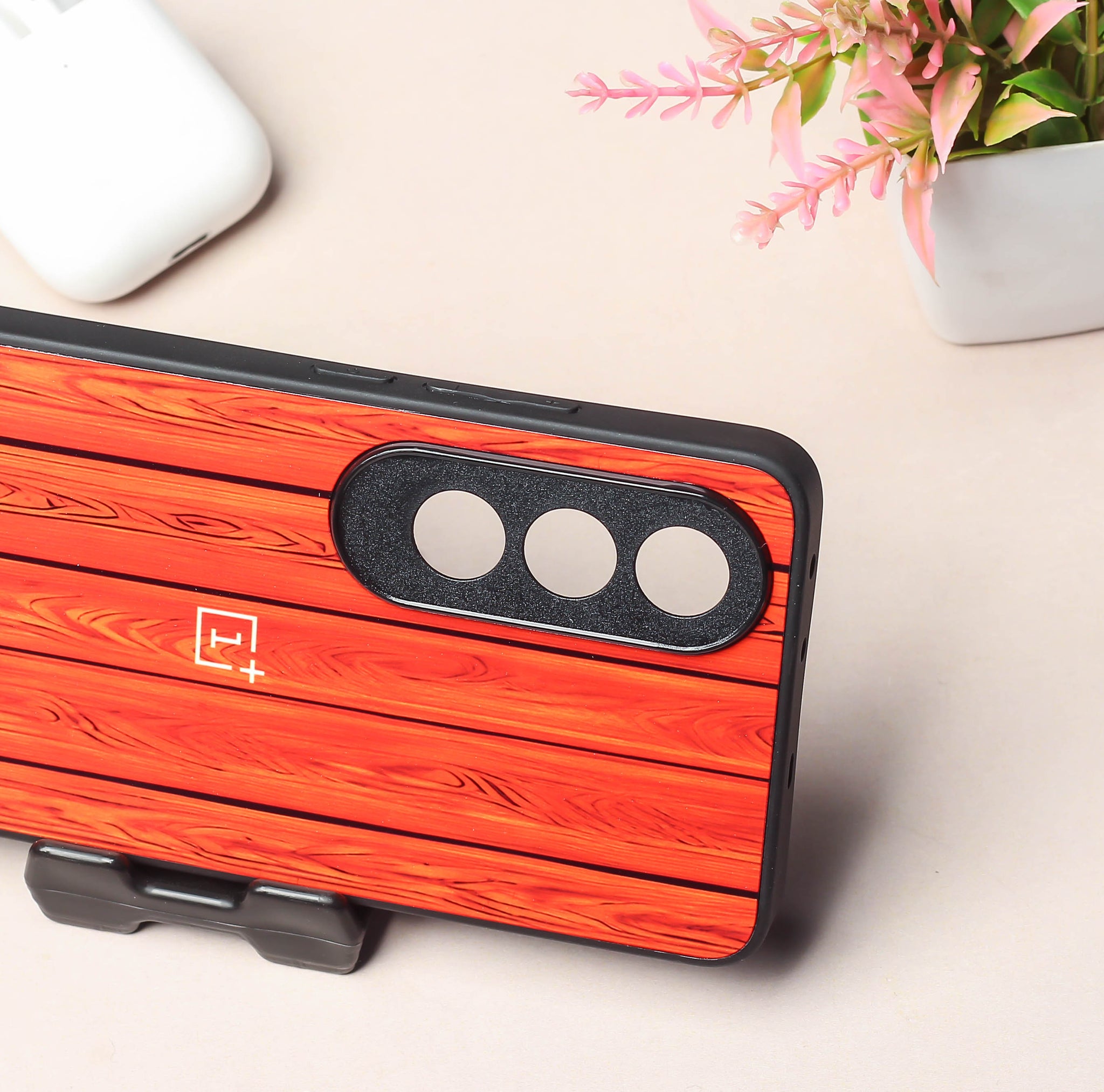 WoodCraft Touch metal back case for OnePlus Nord CE 4