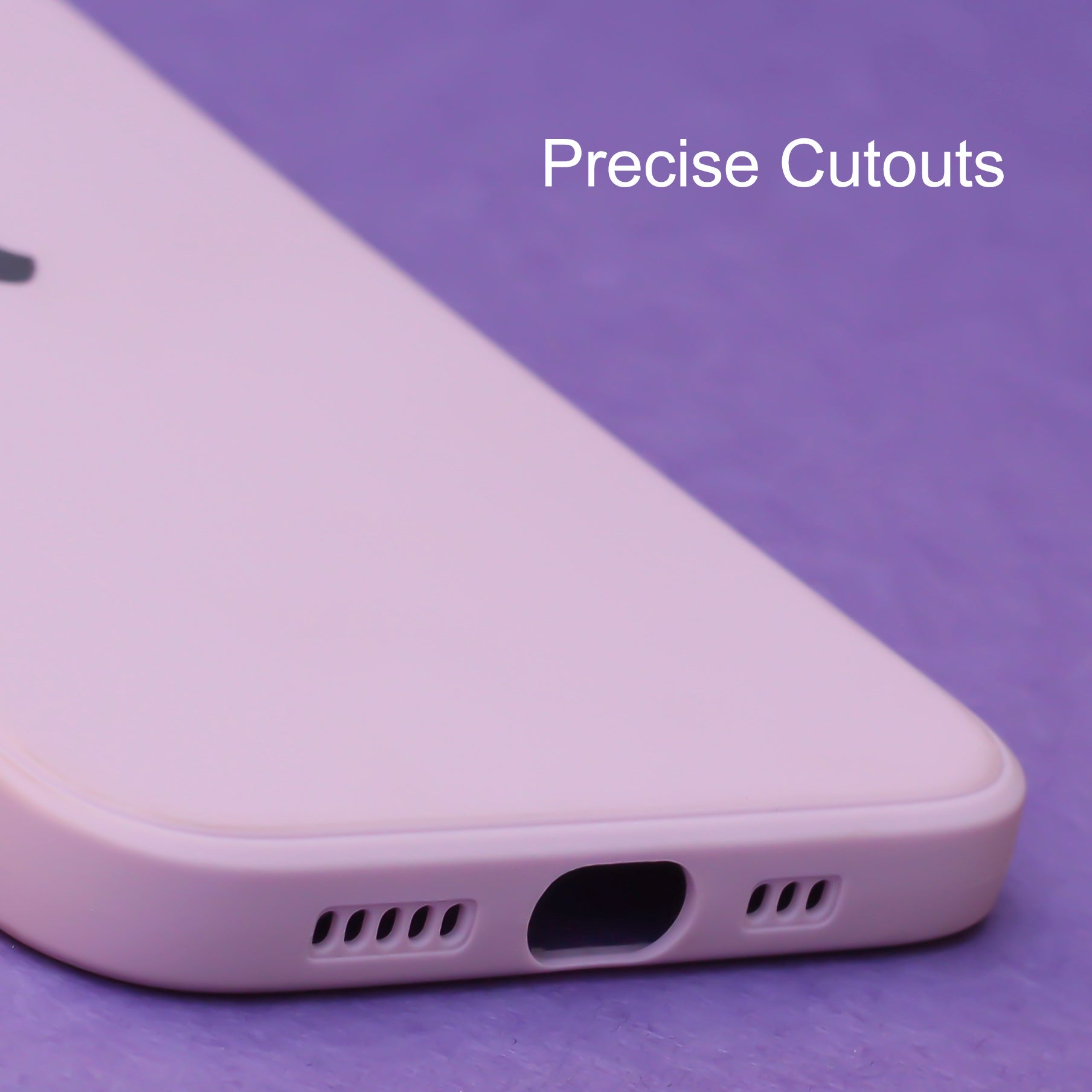 Purple Candy Silicone Case for Apple Iphone 15 Plus