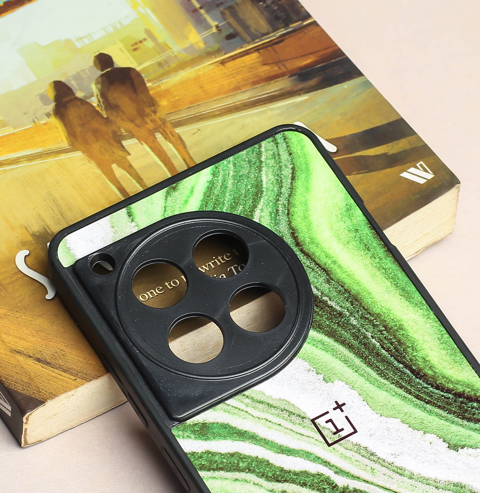 Greenstone Essence metal back case for OnePlus 12R