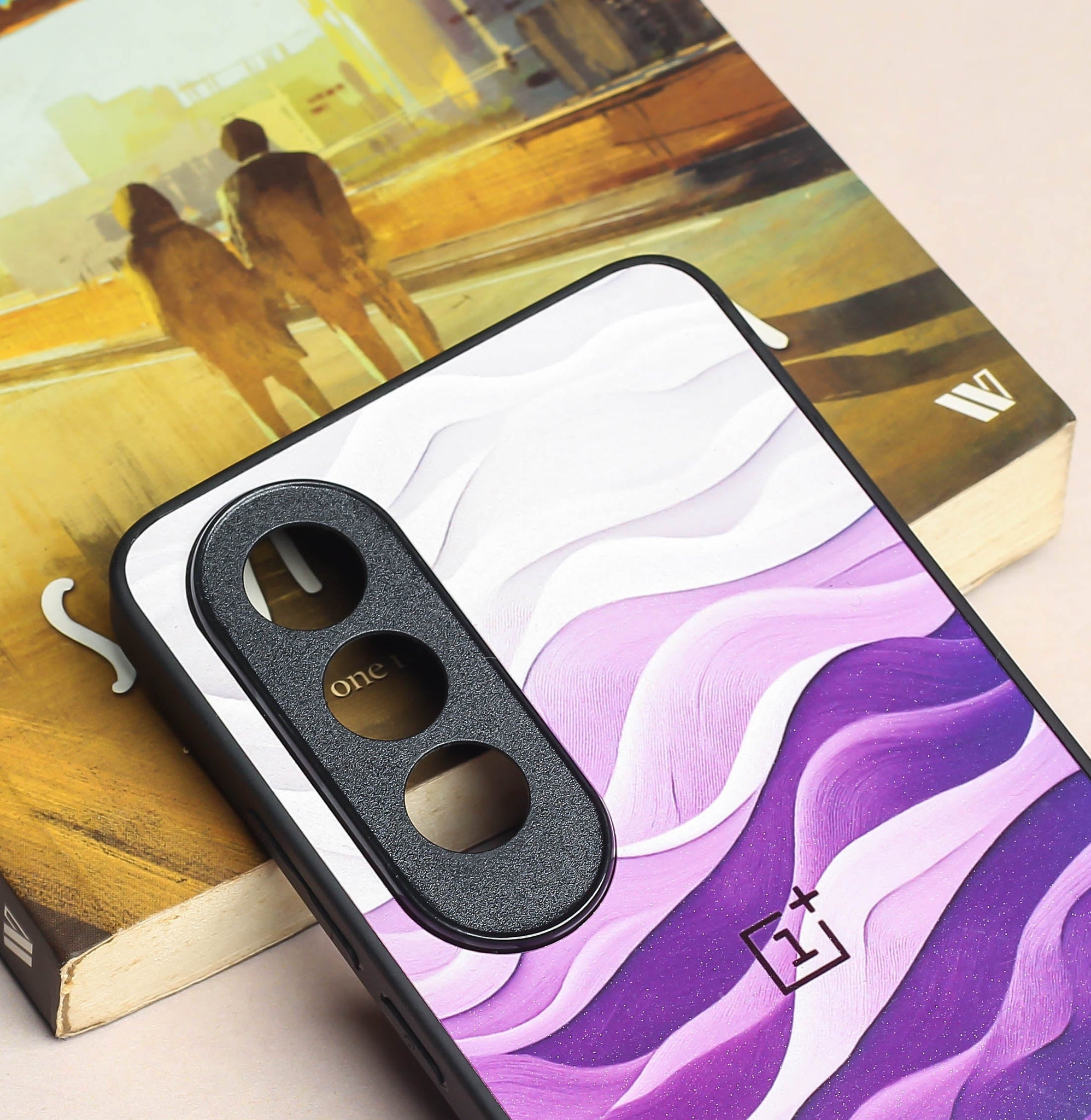 Purple Crest metal back case for OnePlus Nord CE 4