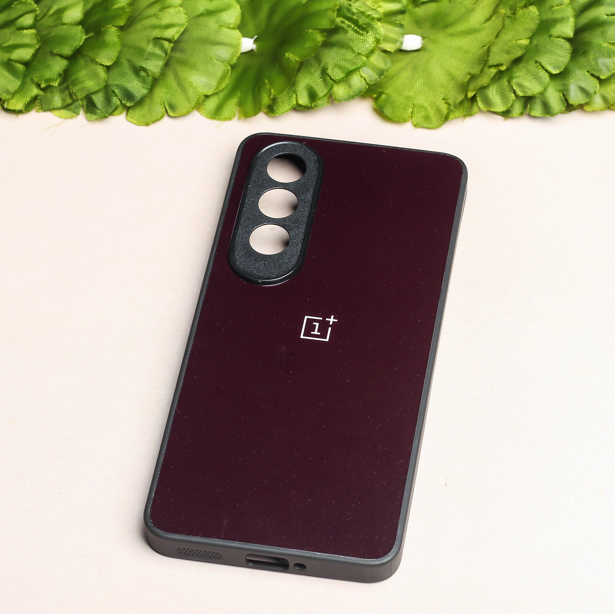 Black metal back case for OnePlus Nord CE 4