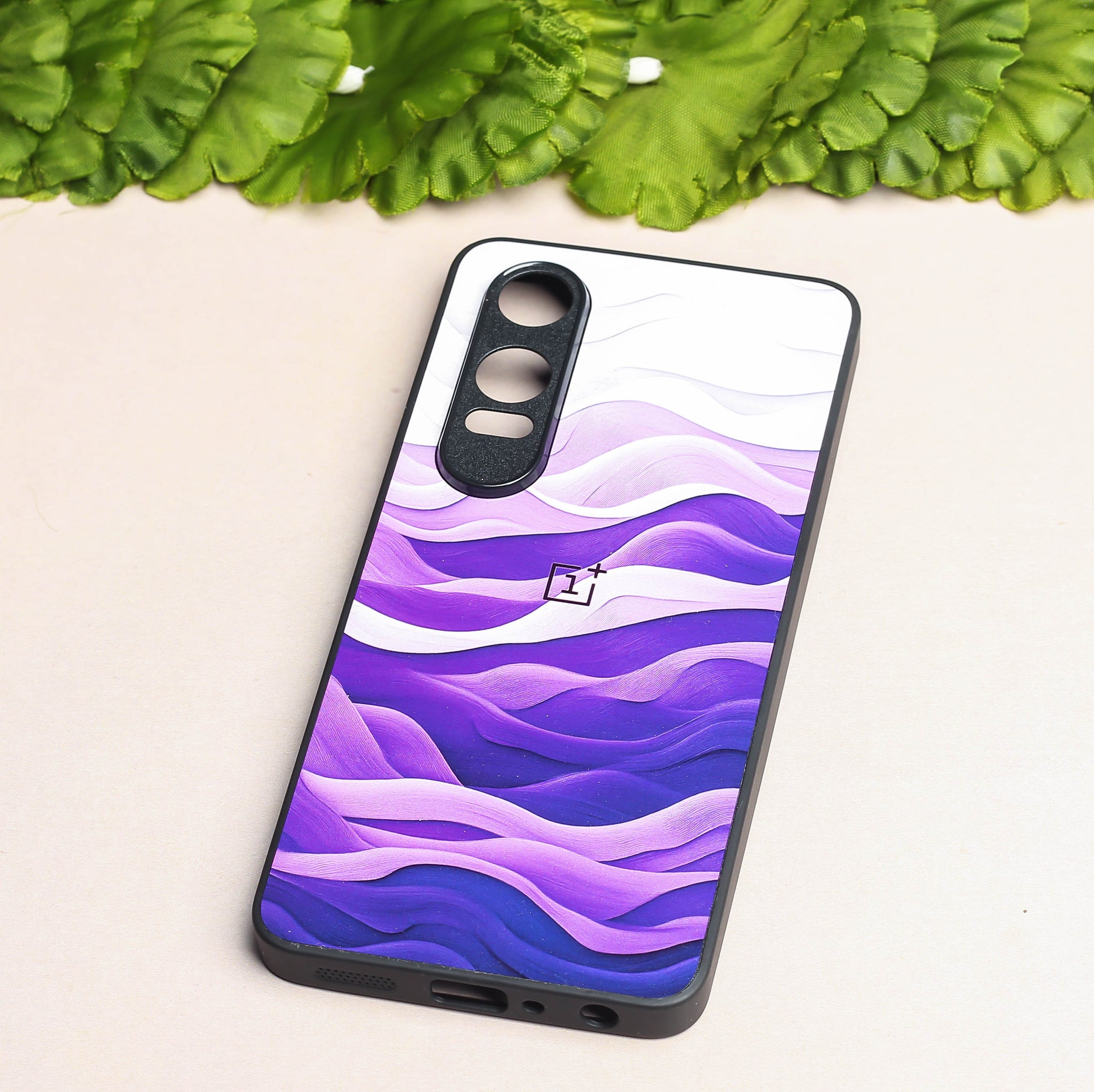 Purple Crest metal back case for OnePlus Nord CE 4 Lite