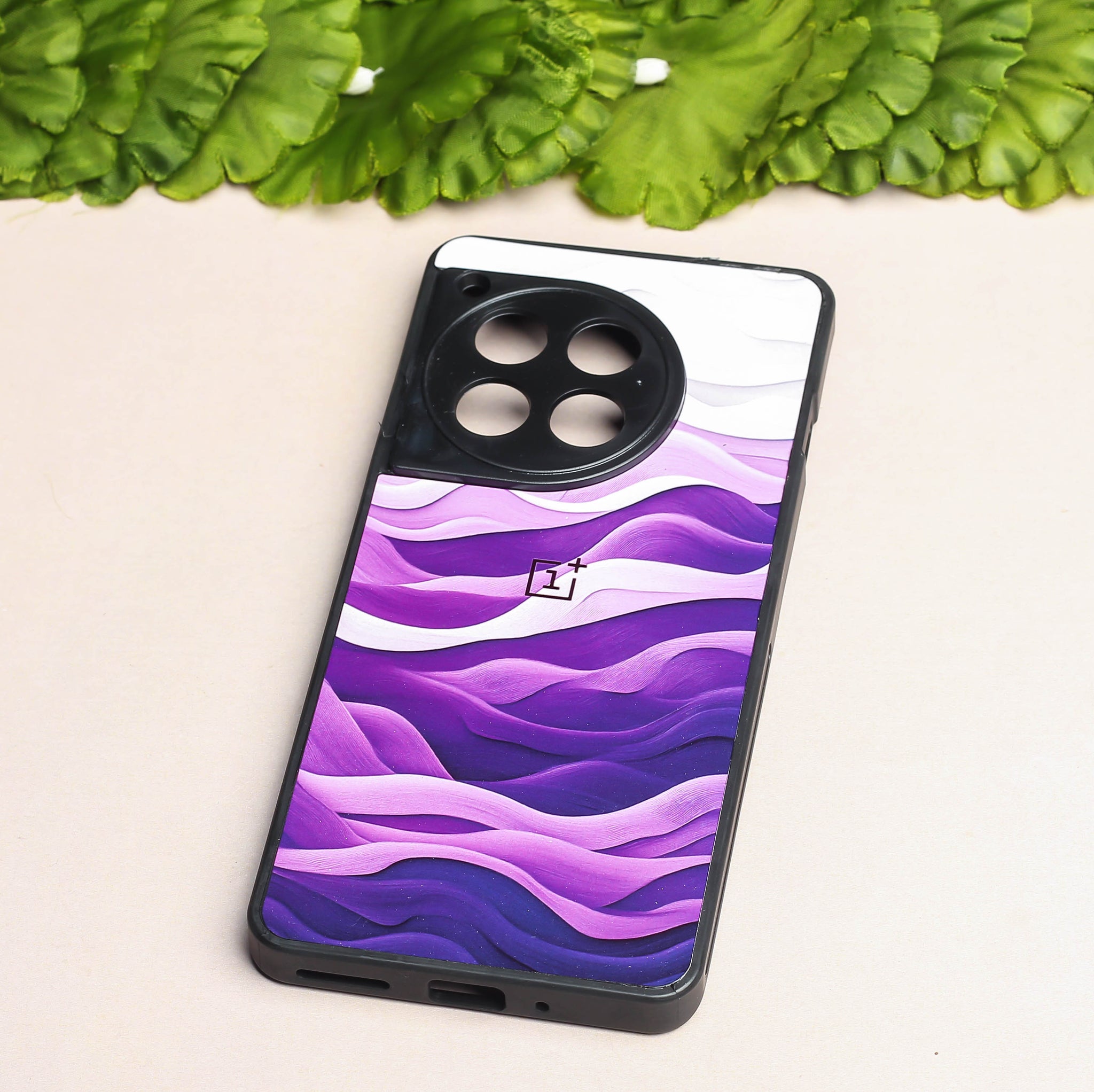 Purple Crest metal back case for OnePlus 11R