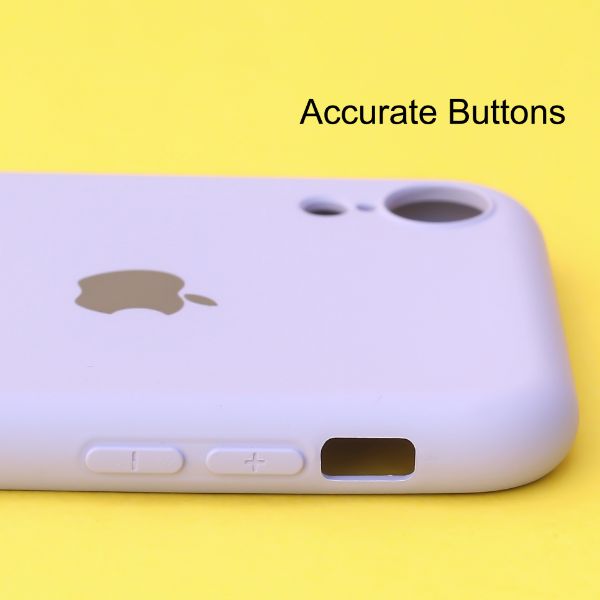 Purple Original Camera Silicone case for Apple iphone XR