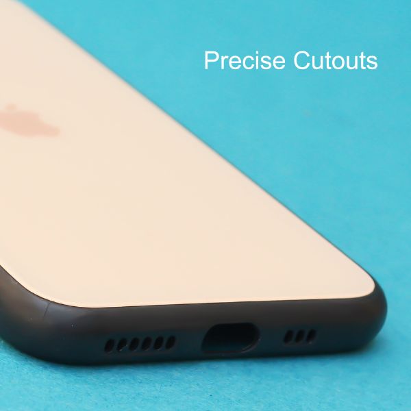 Gold Multi Camera Glass case for Apple iPhone X/Xs