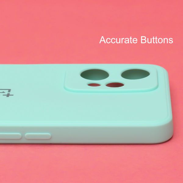 Light Blue Camera Original Silicone Case for Oneplus Nord CE 2 Lite