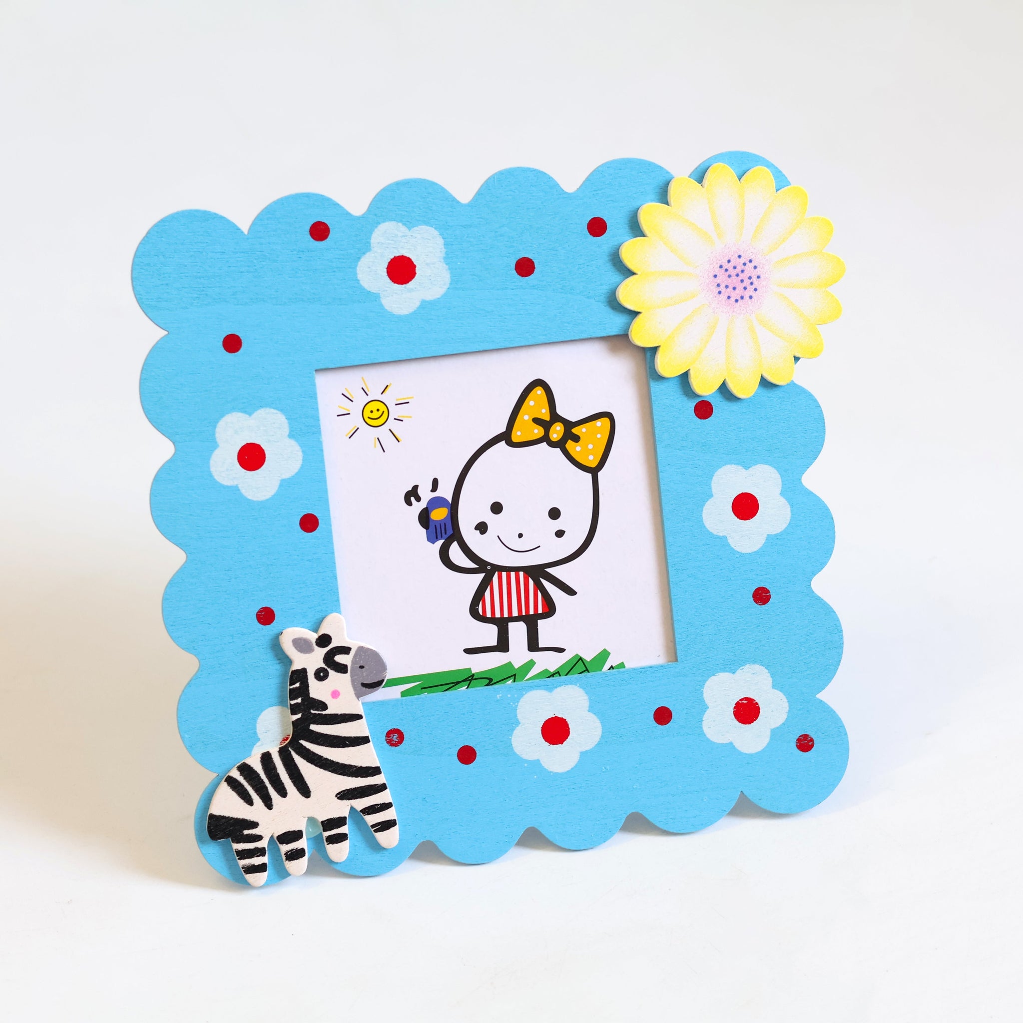 Kids Colorful Wooden Photo Frame