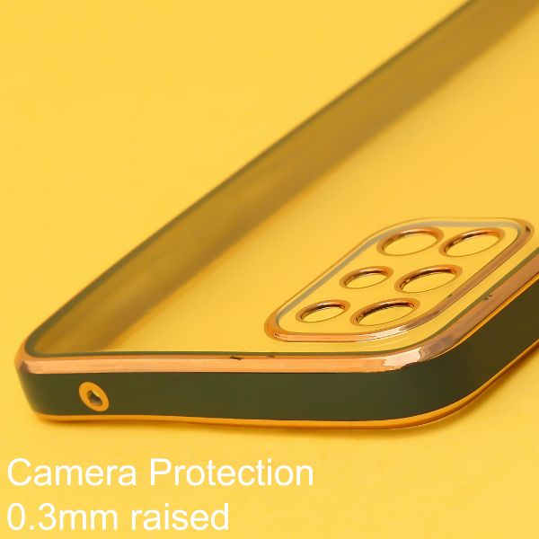 Dark Green Electroplated Transparent Case for Oneplus 8T