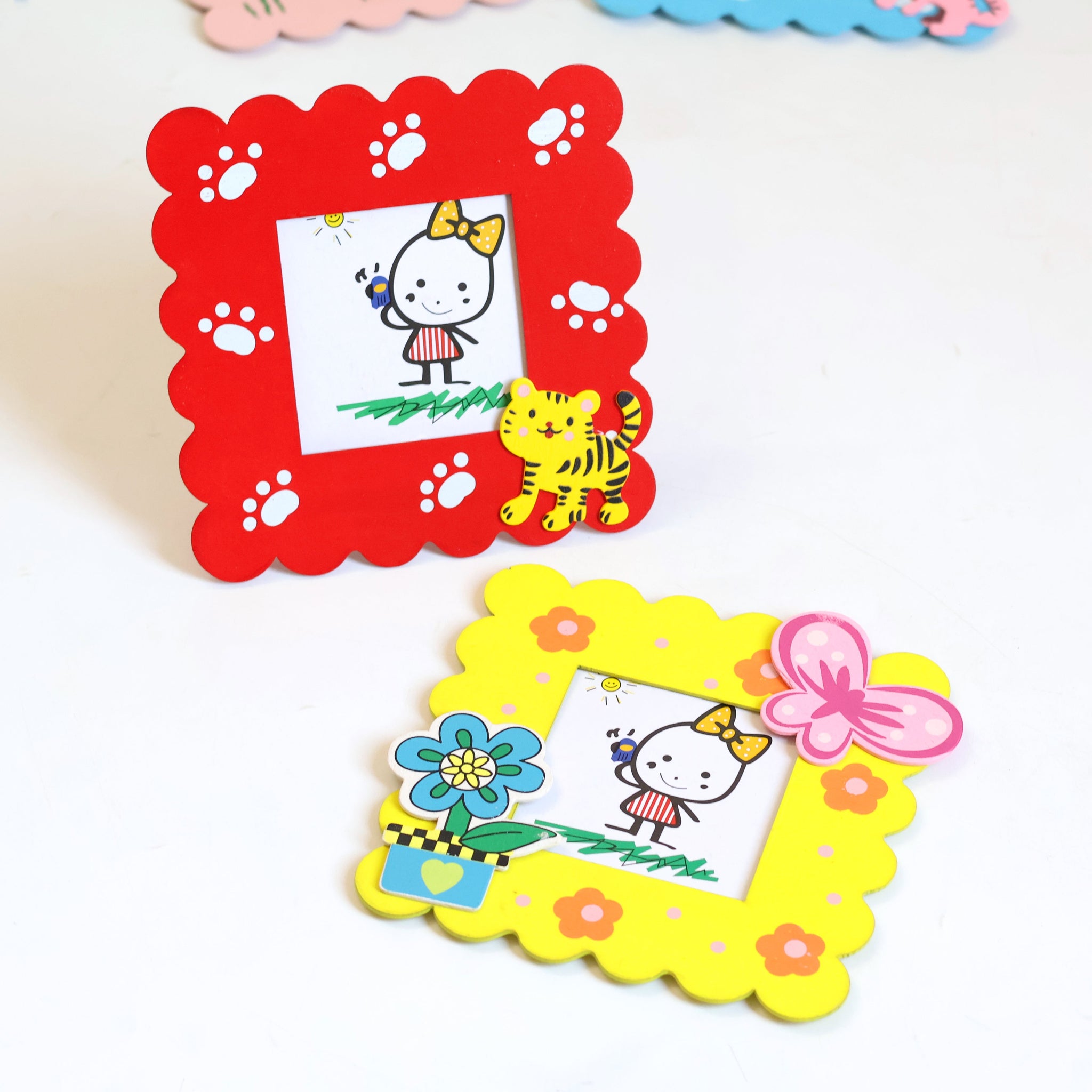 Kids Colorful Wooden Photo Frame