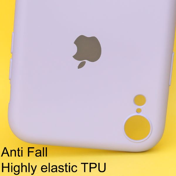 Purple Original Camera Silicone case for Apple iphone XR